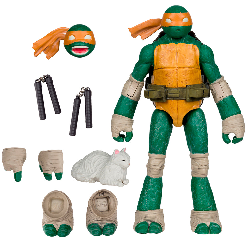 Wojownicze Żółwie Ninja (Page Punchers) Michelangelo figurka akcji 5 cali