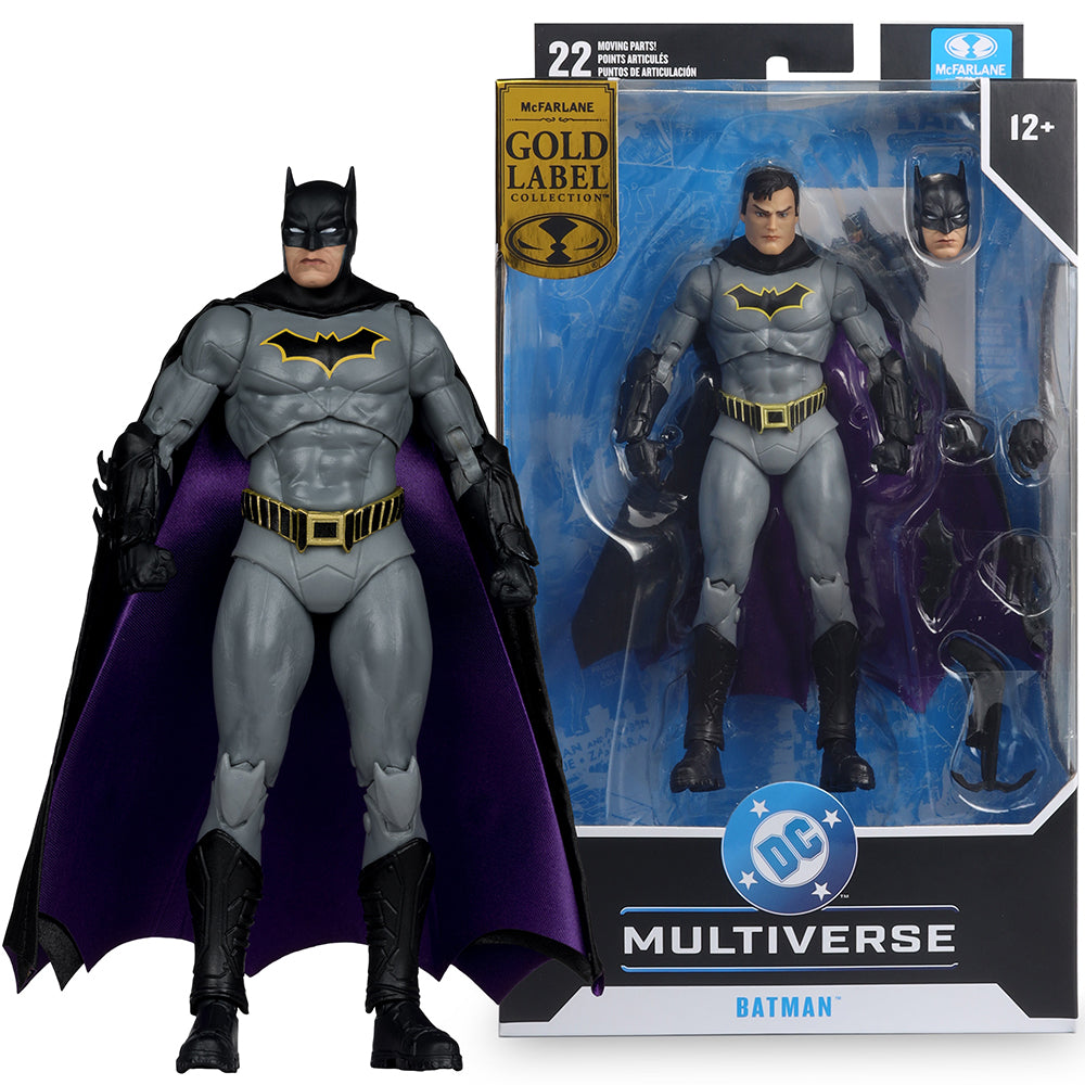 DC Multiverse Batman (DC Rebirth) Gold Label 7in Action Figure