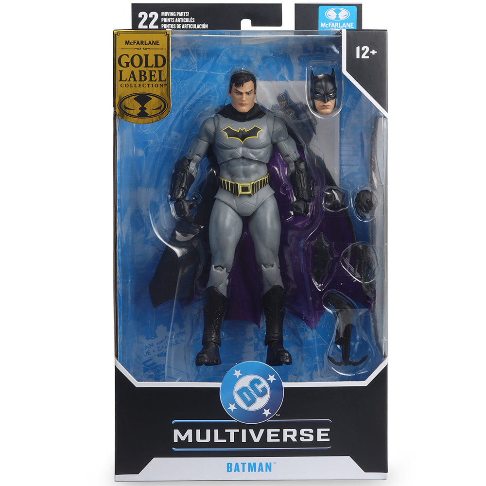 DC Multiverse Batman (DC Rebirth) Złota Edycja Figurka 7 cali