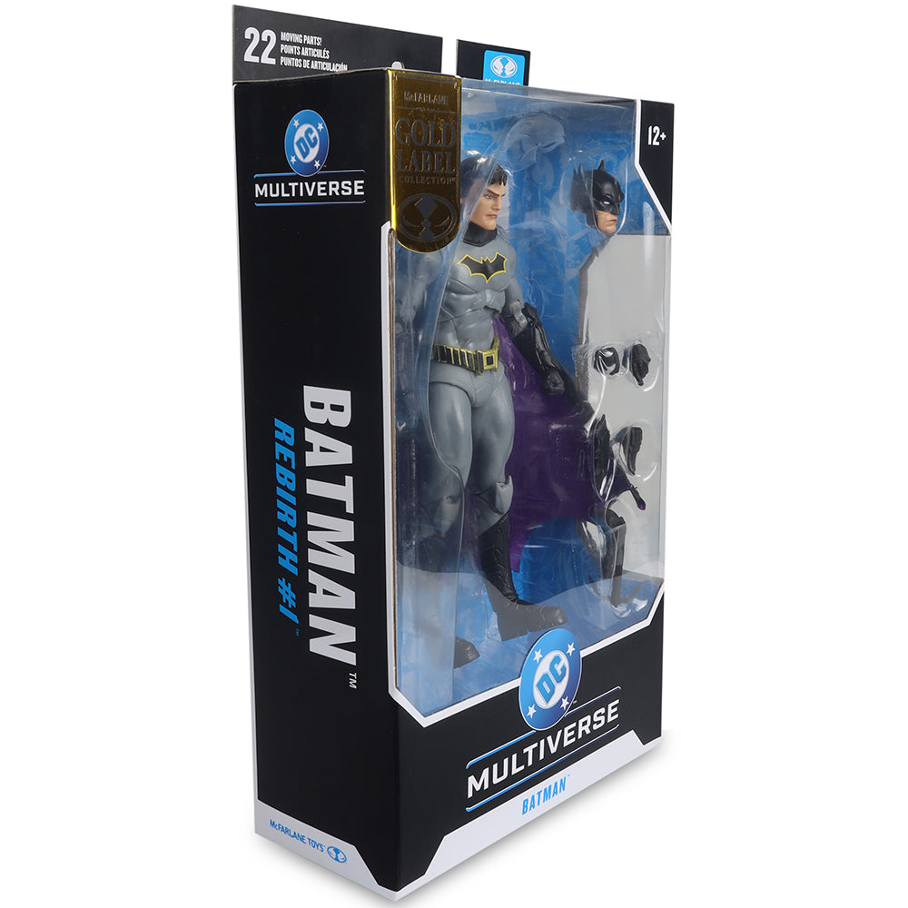 DC Multiverse Batman (DC Rebirth) Gold Label 7in Action Figure