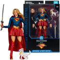 DC Multiverse Supergirl i Baby Krypto (film Supergirl) figurka 7-calowa, edycja kinowa Deluxe