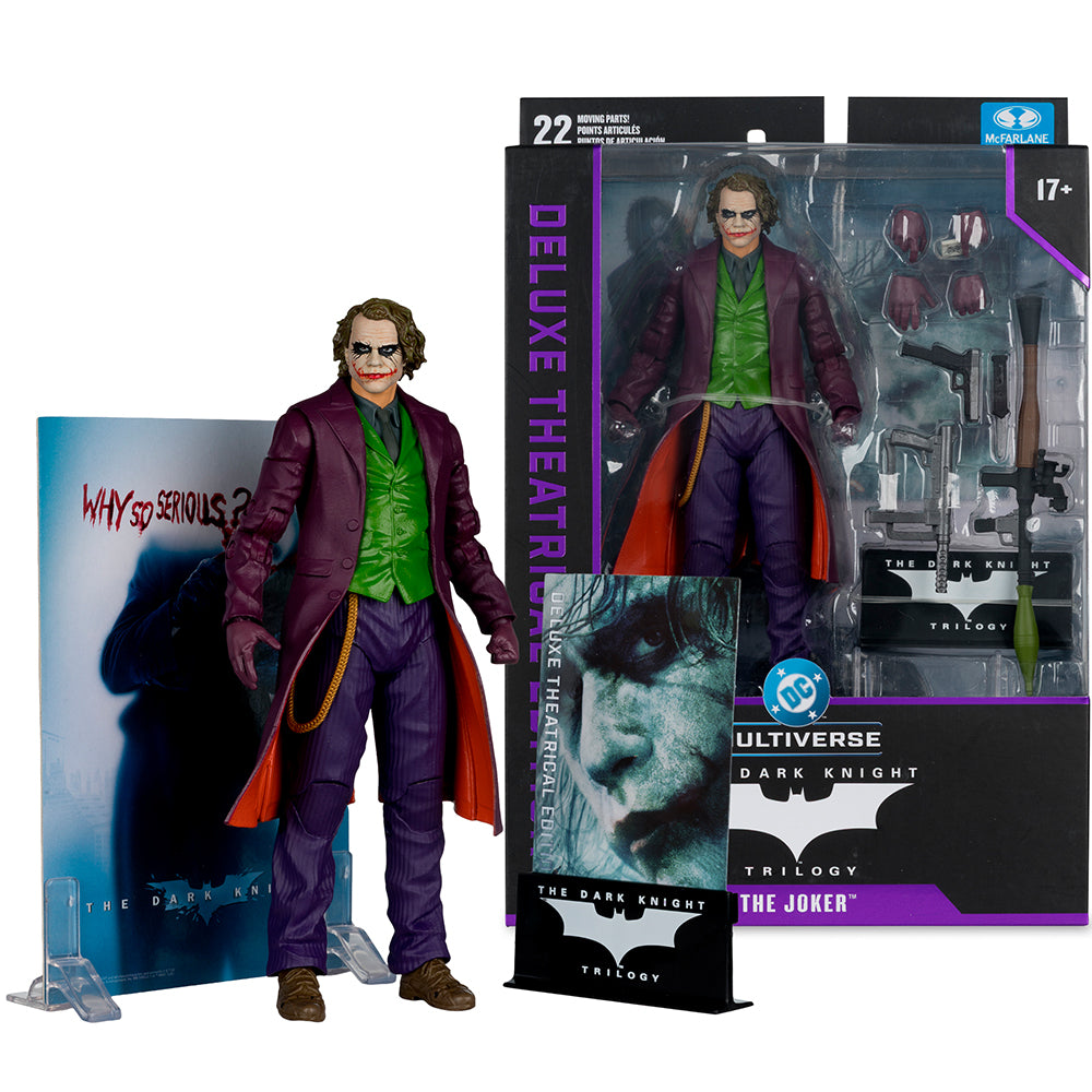 DC Multiverse Joker (Mroczny Rycerz) Figurka Akcji 18 cm