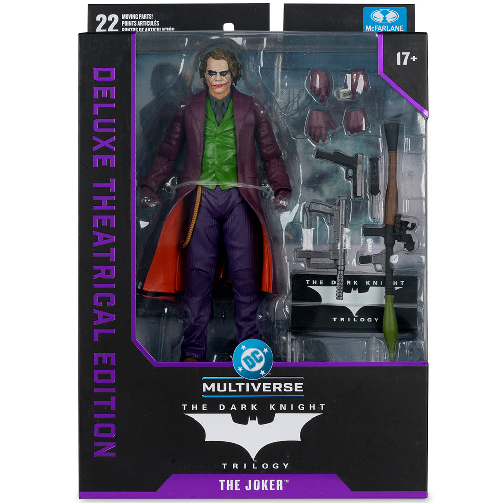DC Multiverse Joker (Mroczny Rycerz) Figurka Akcji 18 cm